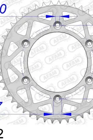 AFAM - REAR ALU 52T - Sprockets - 520 Uitverkoop