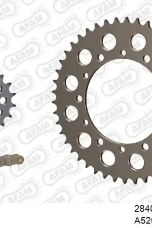 Hete Deal AFAM - 520XSR 108 MRS (RIVET) - Chain Kits - GOLD & SPROCKETS