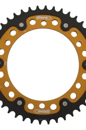 SUPERSPROX - REAR STEALTH 44T, GOLD, 530 - Sprockets - Compatibel met Kawasaki Zzr 1100 Beperkte Voorraad