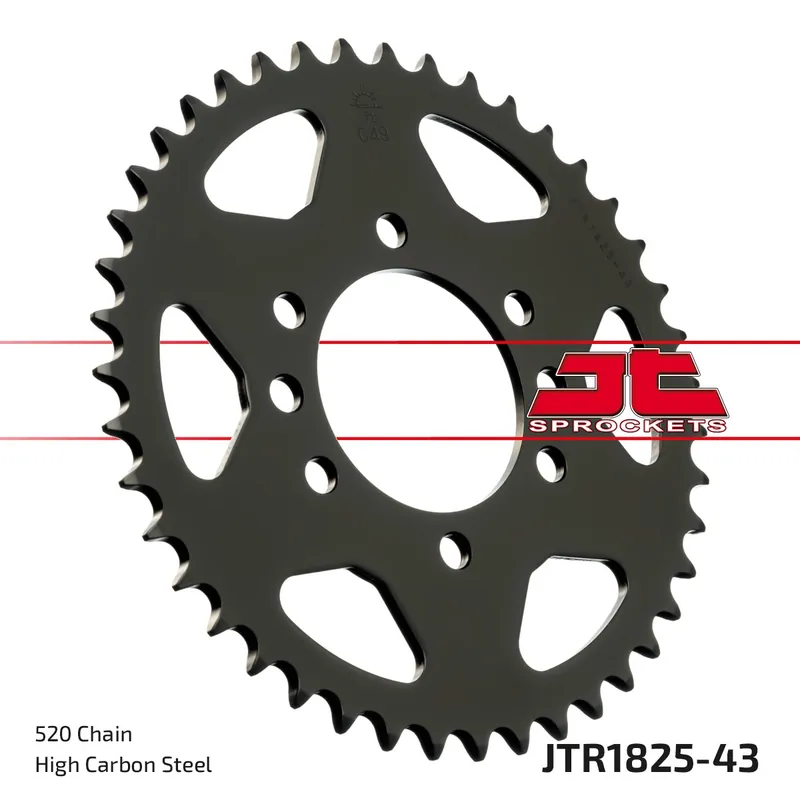 Groothandel JT SPROCKETS - REAR STEEL 43T - Sprockets - 520