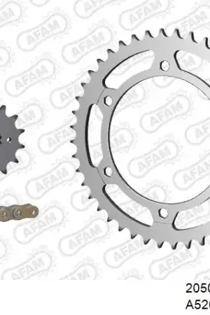 AFAM - 520XMR3 108 MRS - Chain Kits - STEEL Modern