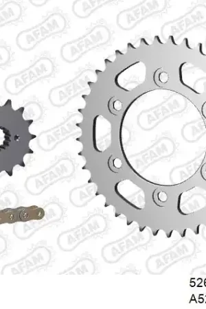 AFAM - 520XMR3 96 MRS - Chain Kits - STEEL Rechtstreeks Van De Fabrikant