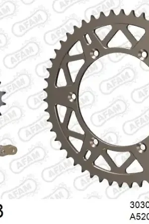Express Levering AFAM - 520MR2 112 ARS (CLIP) GOLD & SPROCKETS - Chain Kits - ALU