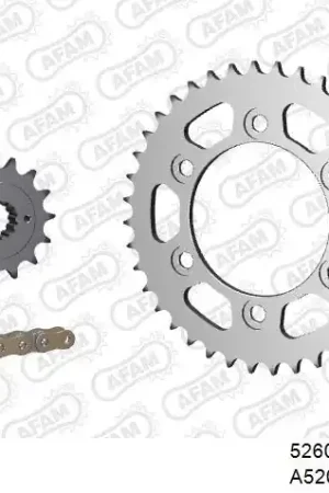 Nieuw AFAM - 520XHR2 98 MRS - Chain Kits - GOLD & SPROCKETS