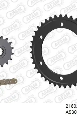 AFAM - 530XSR2 104 MRS - Chain Kits - Gold & Sprockets Direct Verzonden