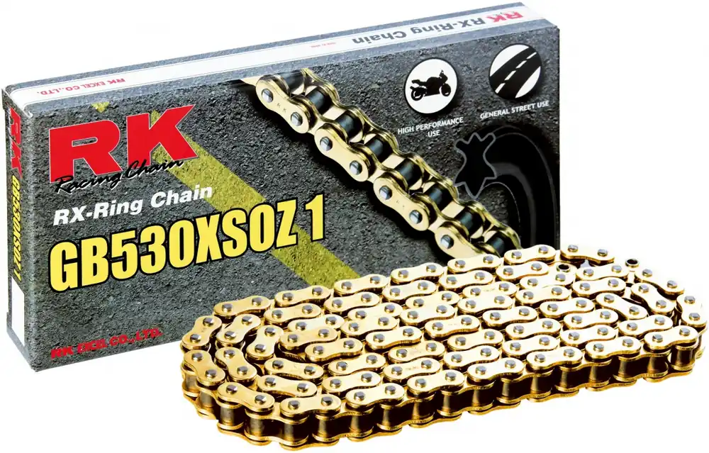 Origineel RK - GB530XRE - Chain Kits - 108 CLF RIVET & SPROCKETS