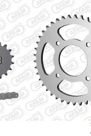 Gereduceerde Prijs AFAM - 530HS 102 AR (CLIP) & SPROCKETS - Chain Kits - STEEL