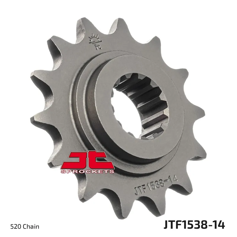Exclusieve Aanbieding JT SPROCKETS - FRONT STEEL 14T, 520 - Sprockets - Geschikt voor Kawasaki Z