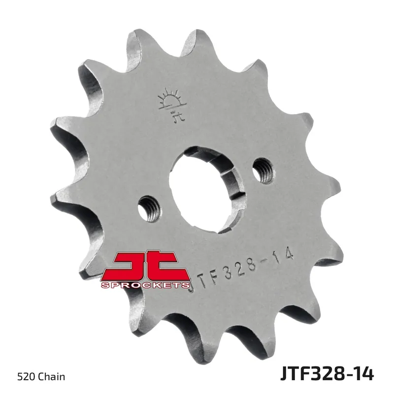 JT SPROCKETS - FRONT STEEL 14T, 520 - Sprockets - Geschikt voor Honda XR 250 Nu Kopen
