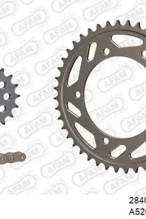 AFAM - 520XSR 110 MRS (RIVET) - Chain Kits - ALU Aanbieding