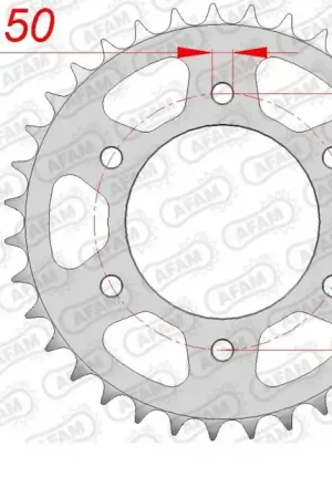Budget AFAM - REAR STEEL 35T, 630 - Sprockets - Compatible with Kawasaki Z 900