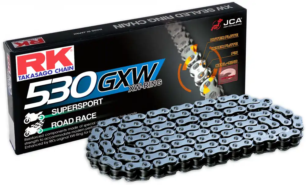 Favoriet RK - 530ZXW - Chain Kits - 112 CLF RIVET & SPROCKETS