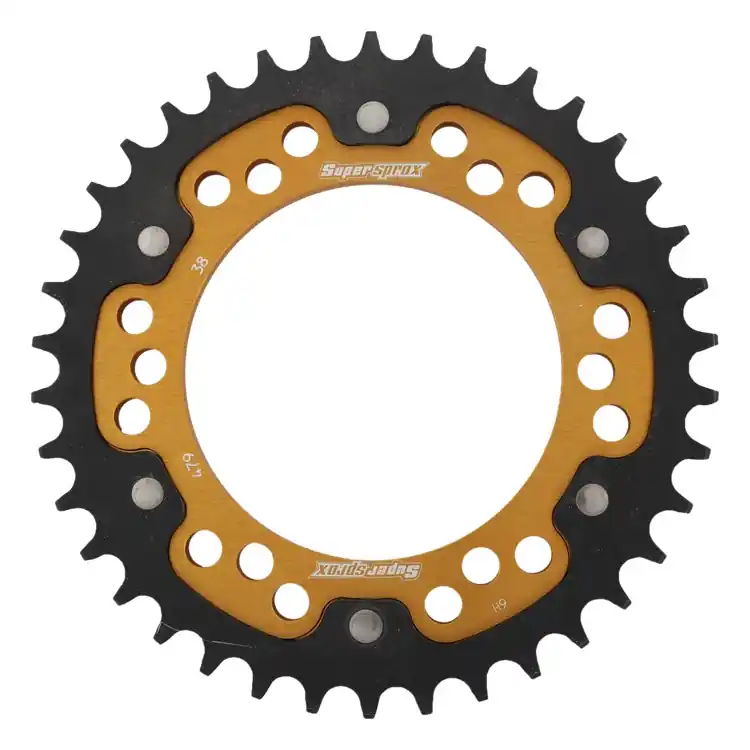Gratis Verzending SUPERSPROX - REAR STEALTH 38T, GOLD, 530 - Sprockets - Geschikt voor Yamaha Xjr 1300