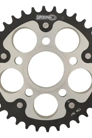 Dagaanbieding SUPERSPROX - REAR STEALTH 36T, SILVER, 520 - Sprockets - 36T