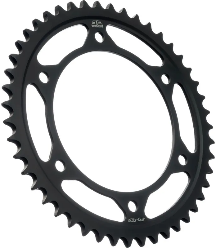 JT SPROCKETS - REAR STEEL 47T BL, 525 - Sprockets - BLACK ZINC FINISH Gecertificeerd