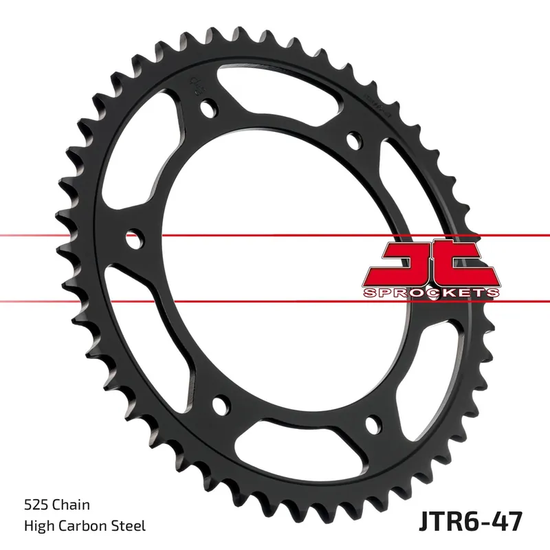 JT SPROCKETS - REAR STEEL 47T - Sprockets - 525 8.5MM BOLTS Snelle Levering