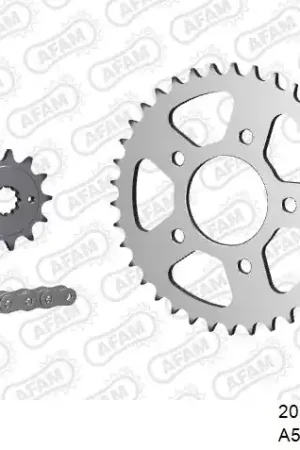Dagaanbieding AFAM - 520XRR3 106 ARS (CLIP) GOLD & SPROCKETS - STEEL