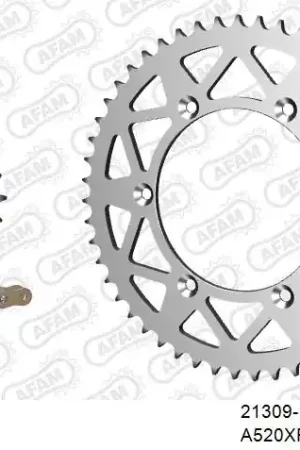 AFAM - 520XRR3 114 ARS (CLIP) GOLD & SPROCKETS - Chain Kits - ALU Nu Kopen