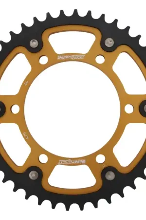 Express Levering SUPERSPROX - REAR STEALTH 44T, GOLD, 530 - Sprockets - Hoge kwaliteit