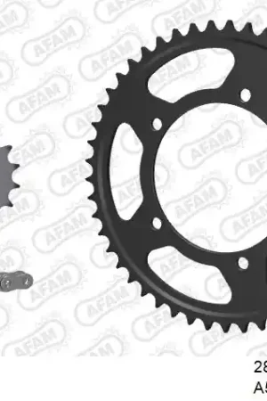 Alleen Vandaag AFAM - 525XMR3 114 MRS (RIVET) & SPROCKETS - Chain Kits - Steel