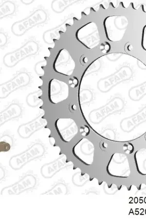 Rechtstreeks Van De Fabrikant AFAM - 520MR2 102 ARS (CLIP) GOLD & SPROCKETS - STEEL