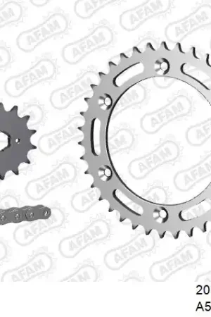 AFAM - 520XRR3 102 ARS (CLIP) GOLD & SPROCKETS - Chain Kits - STEEL Dagaanbieding