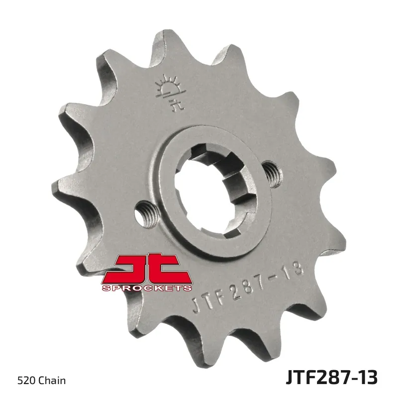 JT SPROCKETS - FRONT STEEL 13T - Sprockets - 520 Laatste Versie