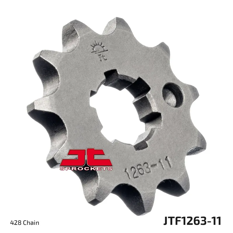 Luxe JT SPROCKETS - FRONT STEEL 11T, 428 - Sprockets - Staal 11T