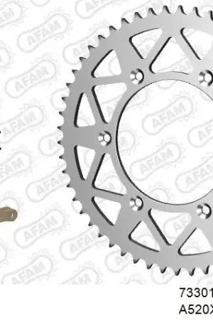 Lage Prijs AFAM - 520XRR3 116 ARS (CLIP) GOLD & SPROCKETS - Chain Kits - ALU