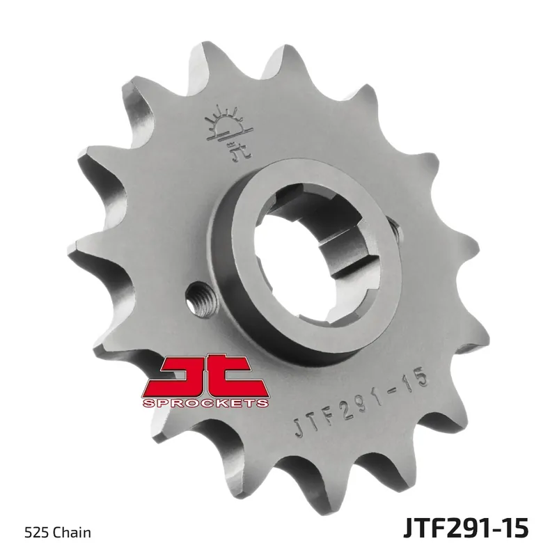 JT SPROCKETS - FRONT STEEL 15T, 525 - Sprockets - Compatibel met Honda Cb 450 s g Merkproduct