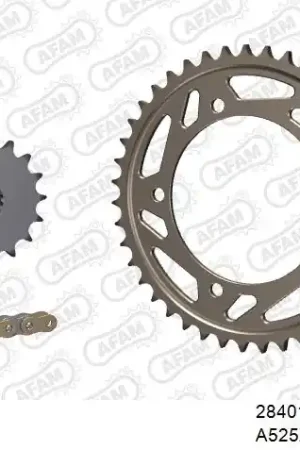 Nu Kopen AFAM - 525XMR3 110 MRS - Chain Kits - ALU