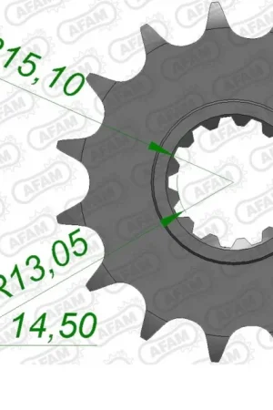 AFAM - FRONT 15T, 525 - Sprockets - Compatibel met Honda Merkproduct