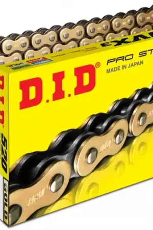 DID - 520VX3 G&B 112 ZJ RIVET & SPROCKETS - Chain Kits - RUBBER CUSHIONED Must-Have