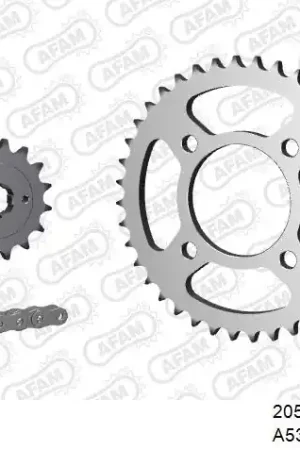 AFAM - 530XMR3 104 MRS (RIVET) & SPROCKETS - Chain Kits - STEEL Limited Edition