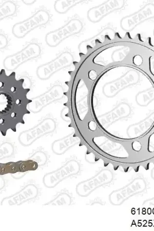 Favoriet AFAM - 525XHR3 108 MRS - Chain Kits - GOLD & SPROCKETS