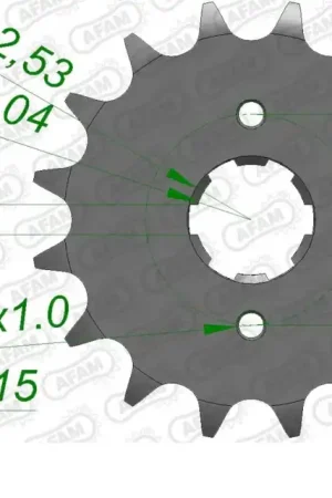 Nieuw AFAM - FRONT 16T, 530 - Sprockets - Compatibel met Honda