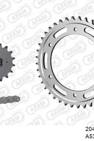 Bulkbestelling AFAM - 530XMR3 108 MRS - Chain Kits - RIVET & SPROCKETS