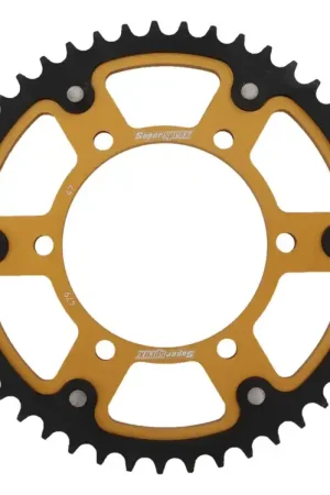 Tijdelijk Beschikbaar SUPERSPROX - REAR STEALTH 47T, GOLD, 530 - Sprockets - Compatibel met Yamaha Yzf r1