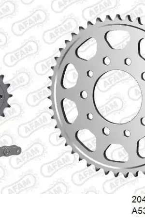 Superprijs AFAM - 530XMR3 108 MRS - Chain Kits - Steel