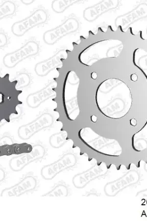 AFAM - 520XLR2 94 ARS (CLIP) & SPROCKETS - Chain Kits - STEEL Exclusieve Aanbieding