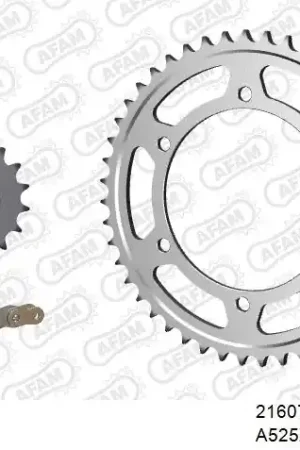 AFAM - 525XSR2 122 MRS - Chain Kits - Gold & Sprockets Plaats Bestelling