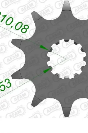 Koop Vandaag AFAM - FRONT 9T, 520 - Sprockets - 9T, 520