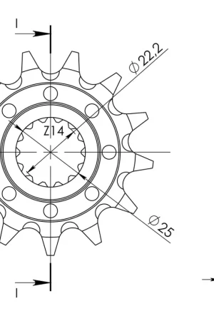 SUPERSPROX - FRONT 13T, 520 - Sprockets - 13T Koop Online