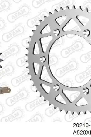 AFAM - 520XRR3 114 ARS (CLIP) GOLD & SPROCKETS - Chain Kits - ALU Meest Verkocht