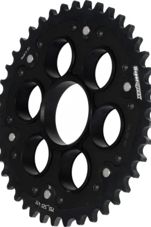 SUPERSPROX - REAR DUCATI EDGE 43T, BLACK, 525 - Sprockets - Hoogwaardige kwaliteit Exclusief