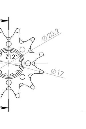 Nieuw Model SUPERSPROX - FRONT 14T - Sprockets - Geschikt voor diverse voertuigen