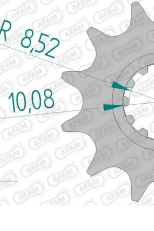 Hete Deal AFAM - FRONT 13T, 420 - Sprockets - 13T, 420