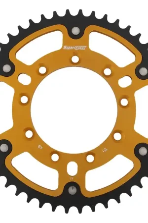 Voordeelprijs SUPERSPROX - REAR STEALTH 48T, GOLD, 520 - Sprockets - Stealth Design