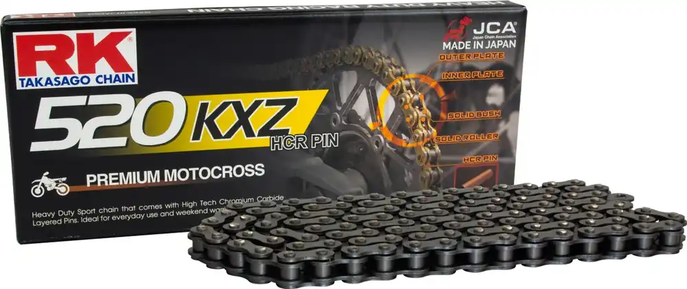 Wereldwijde Verzending RK - 520KXZ, 120 CL CLIP - Chains - Ultra Reinforced
