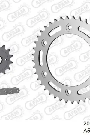 Koop Online AFAM - 520XRR3 106 ARS (CLIP) GOLD & SPROCKETS - STEEL